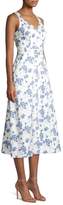 Thumbnail for your product : Equipment Oleisa Floral Print A-Line Dress
