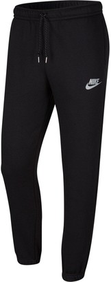 mens grey nike cuffed joggers