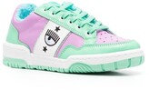 Thumbnail for your product : Chiara Ferragni Colour-Block Embroidered-Logo Sneakers