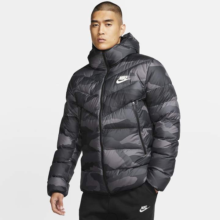 nike down fill aop jacket