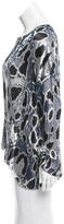 Thumbnail for your product : Derek Lam 10 Crosby Long Sleeve Textured Top