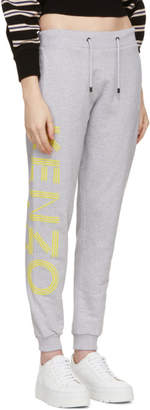 Kenzo Grey Logo Sport Jog Lounge Pants