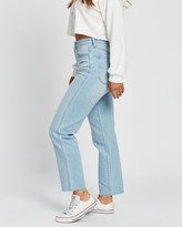 Thumbnail for your product : Lee Women's Blue Straight - Hi Straight Jeans - Size 6 at The Iconic