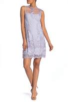 Thumbnail for your product : Nanette Lepore Lorenzo Illusion Neck Embroidered Dress