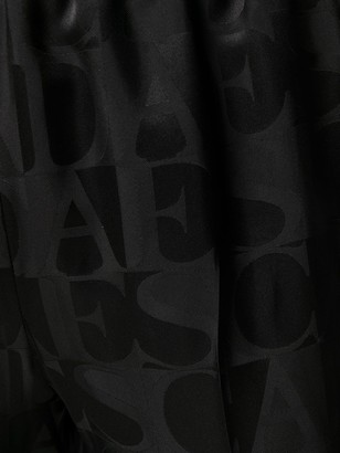 Escada Logo-Jacquard Trousers
