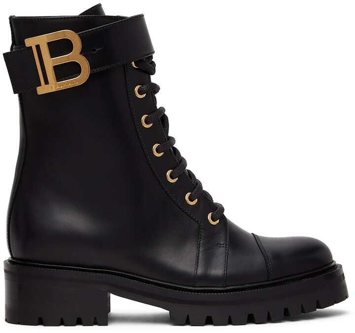 Balmain Black Ranger Romy Boots - ShopStyle