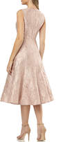 Thumbnail for your product : Carmen Marc Valvo Sleeveless Fit-&-Flare Brocade Cocktail Dress