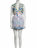 Thumbnail for your product : DELPOZO Printed Mini Dress White