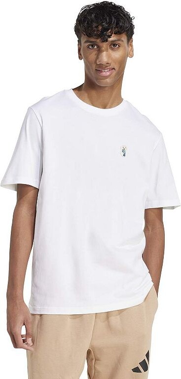 Men's adidas Dog Sock Patch Sportswear Graphic Tee