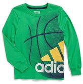 Thumbnail for your product : adidas 'Impact Performance' T-Shirt (Toddler Boys & Little Boys)