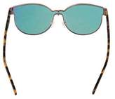 Thumbnail for your product : Karen Walker Oversize Gradient Sunglasses