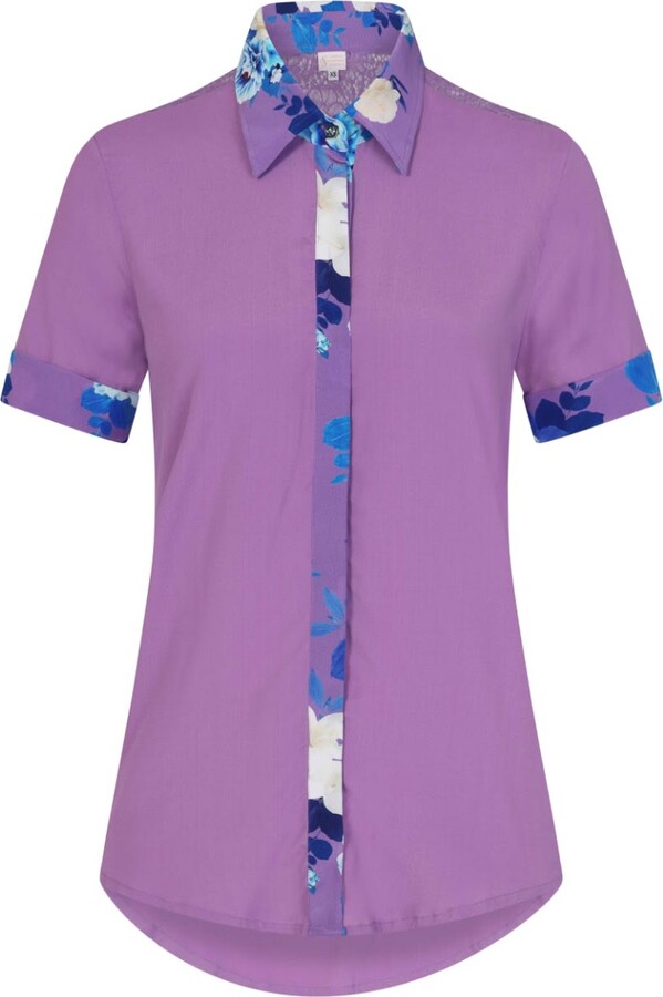 Sophie Cameron Davies Purple Blossom Classic Shirt