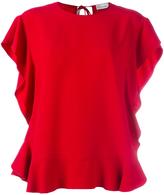 Red Valentino ruffled blouse 