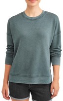 Thumbnail for your product : Time and Tru Women's Long Sleeve Sweatshirt