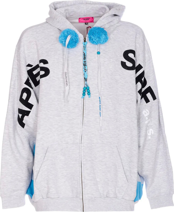 Pret-a-Surf Nils zip pom-pom hoodie