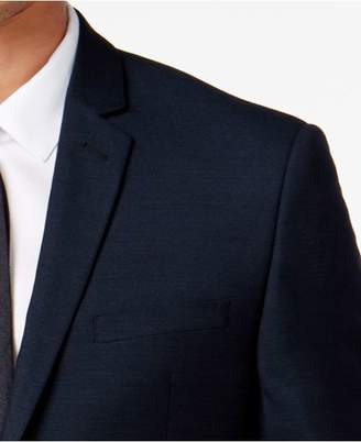 Perry Ellis Portfolio Men's Extra Slim-Fit Green Grid Suit