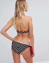 Thumbnail for your product : Pour Moi? Pour Moi Starboard Spot Tie Side Bikini Bottom