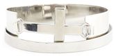 Thumbnail for your product : Charlotte Russe Metallic Cross Bangle Set