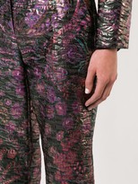 Thumbnail for your product : Josie Natori Jacquard Kick Flare Trousers