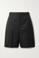 Thumbnail for your product : Saint Laurent Herringbone Wool Shorts
