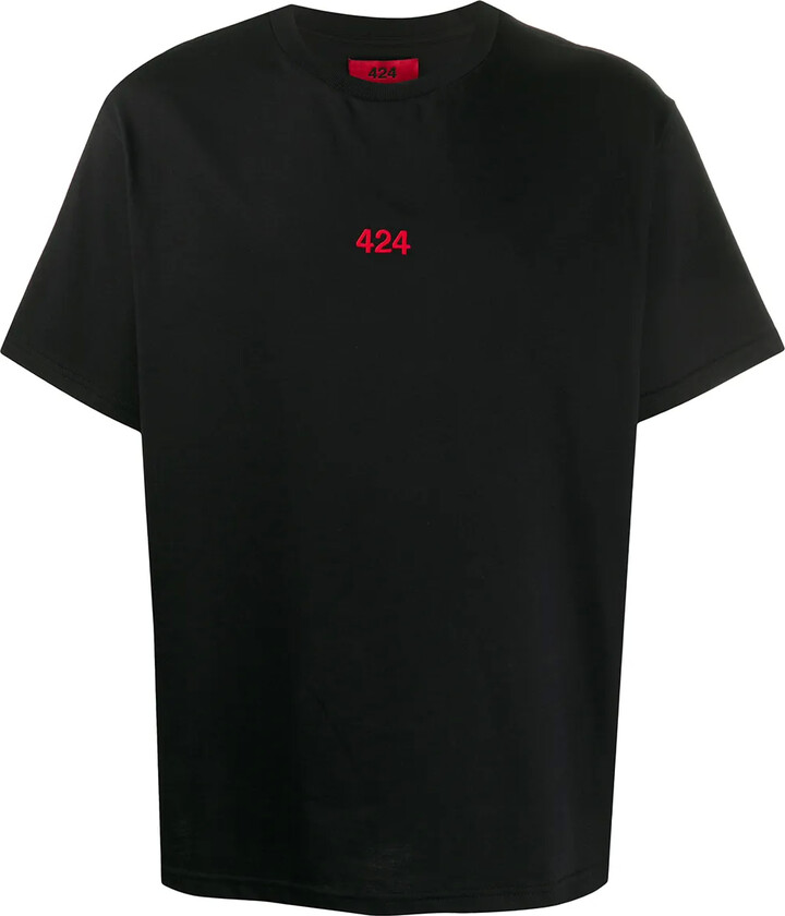 424 logo-embroidered short-sleeved T-shirt