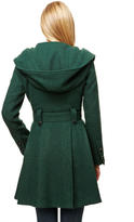 Thumbnail for your product : Steve Madden Novelty Button Hooded Wool Coat