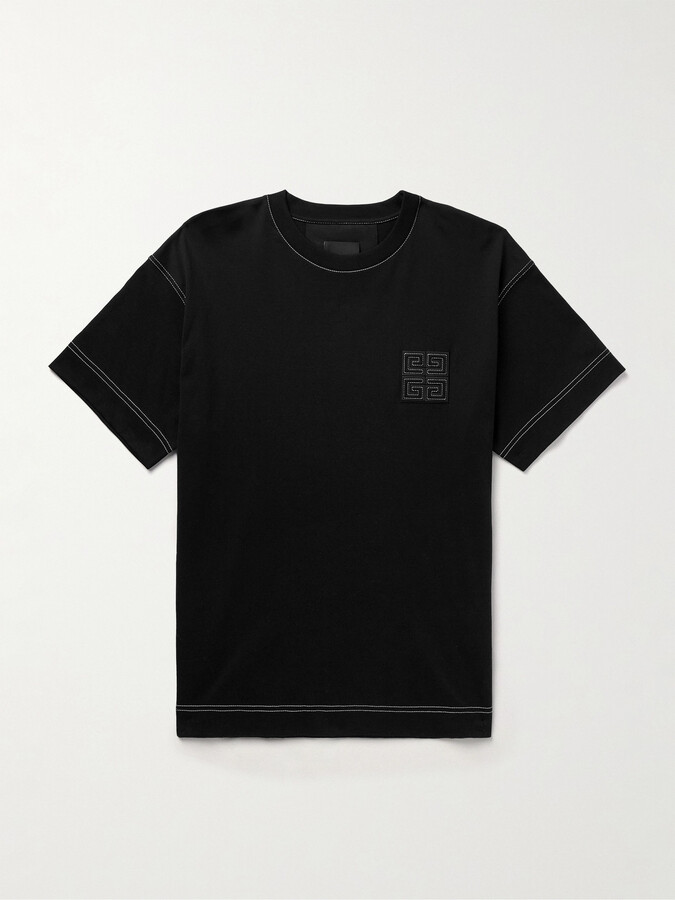 Givenchy Logo-Appliquéd Cotton-Jersey T-Shirt
