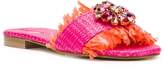 Thumbnail for your product : Emanuela Caruso floral embellished sandals