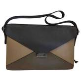 Diamond Clutch Leather Handbag 