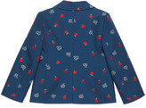 Thumbnail for your product : Gucci Baby GG apple fil coupe jacket