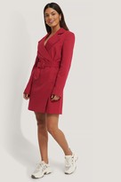 Thumbnail for your product : Jldrae X NA-KD Power Shoulder Blazer Dress