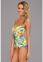 Thumbnail for your product : Tommy Bahama Happy Hawaii Shirred Bandeau Cup One-Piece