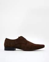 Thumbnail for your product : ASOS Design Derby Shoes in Suede-Brown