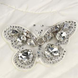 MonnaLisa CoutureIvory Diamante Butterfly Jacket
