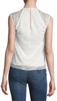 Thumbnail for your product : Sandro Lace Embroidered Top