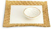 Thumbnail for your product : Michael Wainwright Truro Gold Square Tray with Bowl