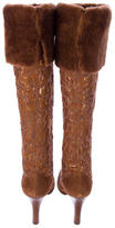 Thumbnail for your product : Manolo Blahnik Suede Boots