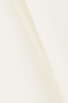 Thumbnail for your product : Victoria Beckham Chain-embellished Crepe Dress - White