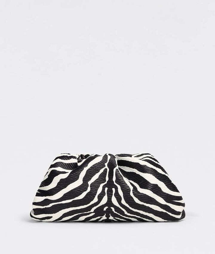 zebra clutch bag