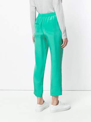 Max & Moi eyelet detail cropped trousers