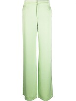 Thumbnail for your product : The Andamane Satin Finish Flared Trousers