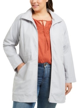 Style&Co. Style & Co Plus Size Hooded Packable Anorak Jacket, Created for Macy's