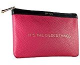 Sephora COLLECTION "It's The Gilded Things" Makeup Bag/Clutch, Hot Pink