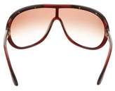 Thumbnail for your product : Tom Ford Farrah Oversize Sunglasses