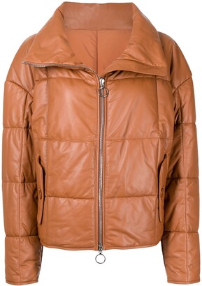 Drome Quilted Leather Jacket