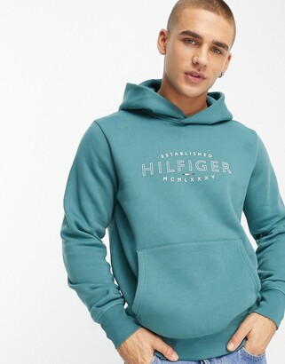 Tommy Hilfiger Men\'s Green Sweatshirts & Hoodies | ShopStyle