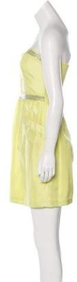Rebecca Taylor Embellished Silk Dress