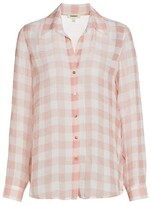Thumbnail for your product : L'Agence Argo Plaid Blouse