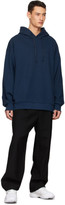 Thumbnail for your product : Juun.J Blue Classic Hoodie