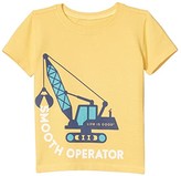 Thumbnail for your product : Life is Good Smooth Operator Crusher Tee (Toddler) (Baja Yellow) Kid's Clothing